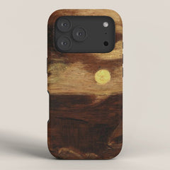 "The Lover's Boat" by Albert Pinkham Ryder (1881) iPhone Case