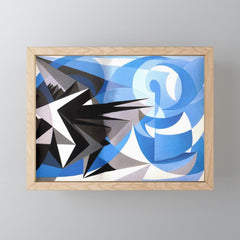 "Pessimism and Optimism" by Giacomo Balla, 1923 Mini Art Print