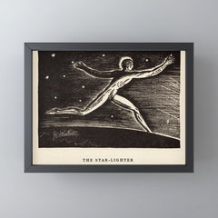 "The Star-lighter" by Rockwell Kent (1919) Mini Art Print