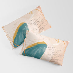 "Transformation: You Are Not Who You Used To Be, And That Is A Beautiful Thing." Pillow Sham