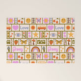 1970s Retro Pop Culture Icons Welcome Mat