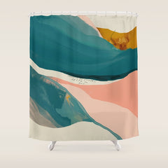 "There Is An Endless Depth To You." Shower Curtain