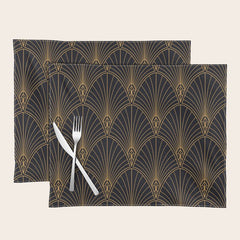 1920s revival Placemat