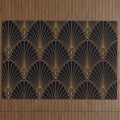 1920s revival Outdoor Rug
