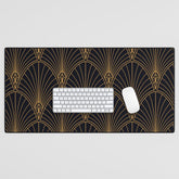 1920s revival Desk Mat