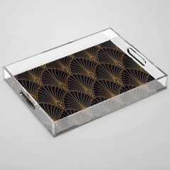 1920s revival Acrylic Tray