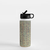 18th Century Indian Tree Textile Digital Art Painting Water Bottle