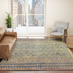 18th Century Indian Tree Textile Digital Art Painting Rug