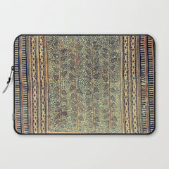 18th Century Indian Tree Textile Digital Art Painting Laptop Sleeve