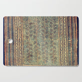18th Century Indian Tree Textile Digital Art Painting Cutting Board