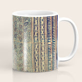 18th Century Indian Tree Textile Digital Art Painting Coffee Mug