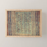18th Century Indian Tree Textile Digital Art Painting Mini Art Print