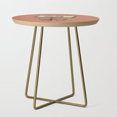 80s Vintage Cassette Mixed Tape Side Table