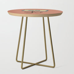 80s Vintage Cassette Mixed Tape Side Table