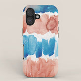 3 Watercolor November 2021 211130 Painting Valourine Original Design Color Bright Modern Contemporary iPhone Case