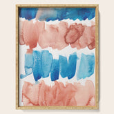 3 Watercolor November 2021 211130 Painting Valourine Original Design Color Bright Modern Contemporary Serving Tray