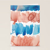 3 Watercolor November 2021 211130 Painting Valourine Original Design Color Bright Modern Contemporary Stationery Card