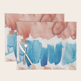 3 Watercolor November 2021 211130 Painting Valourine Original Design Color Bright Modern Contemporary Placemat