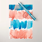 3 Watercolor November 2021 211130 Painting Valourine Original Design Color Bright Modern Contemporary Wrapping Paper