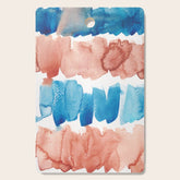 3 Watercolor November 2021 211130 Painting Valourine Original Design Color Bright Modern Contemporary Cutting Board