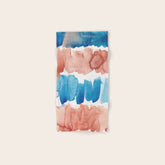 3 Watercolor November 2021 211130 Painting Valourine Original Design Color Bright Modern Contemporary Bath Towel