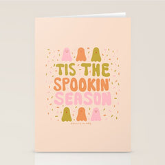 Tis the Spookin Season Stationery Card