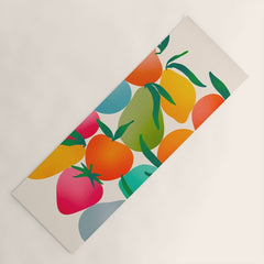 2025 BRIGHT FRUIT MARKET CALENDAR Yoga Mat