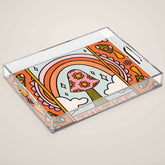 11. Justice Mushroom Acrylic Tray