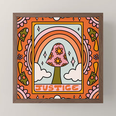 11. Justice Mushroom Mini Art Print