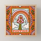 11. Justice Mushroom Mini Art Print