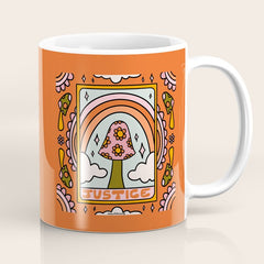 11. Justice Mushroom Coffee Mug
