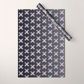2010s era egirl x pattern Wrapping Paper