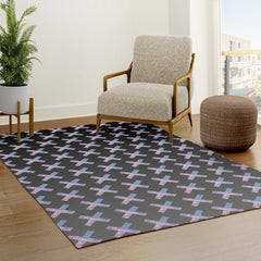 2010s era egirl x pattern Rug