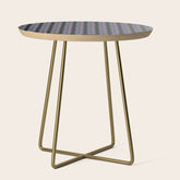 2010s era egirl x pattern Side Table