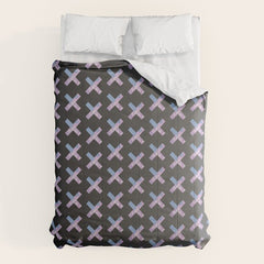 2010s era egirl x pattern Comforter
