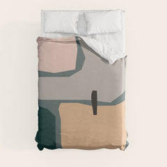 // Shape study #20 Duvet Cover