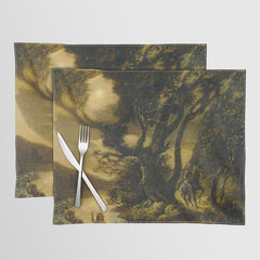 "Siegfried and the Rhine Maidens" by Albert Pinkham Ryder (1888/1891) Placemat