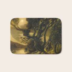 "Siegfried and the Rhine Maidens" by Albert Pinkham Ryder (1888/1891) Bath Mat