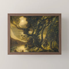"Siegfried and the Rhine Maidens" by Albert Pinkham Ryder (1888/1891) Mini Art Print
