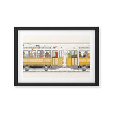 a city adventure edition Framed Art Print