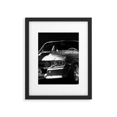 1967 Mustang Shelby GT 500 Framed Art Print