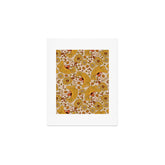 70s Floral Pattern Art Print