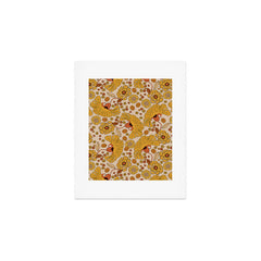 70s Floral Pattern Art Print