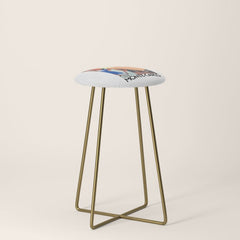 1930 MONTE CARLO Tennis Monaco Travel Poster Stool