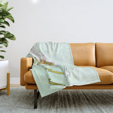 70s outer banks surf // retro surf by surfy birdy Throw Blanket