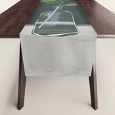 A flower in a vase Table Runner