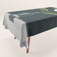 A flower in a vase Tablecloth