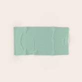 1950s Atomic Age Retro Starbursts in Aqua Mint and Black Bath Towel