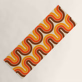 70s Retro Vintage Style 821 Autumn Yoga Mat