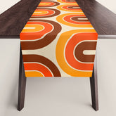 70s Retro Vintage Style 821 Autumn Table Runner